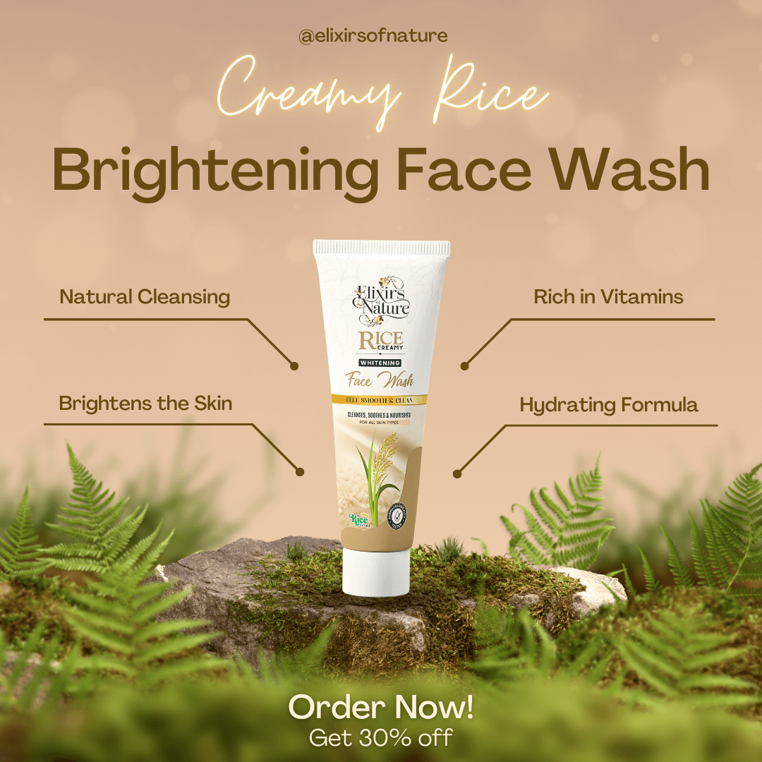 Rice Creamy Whitening Face Wash